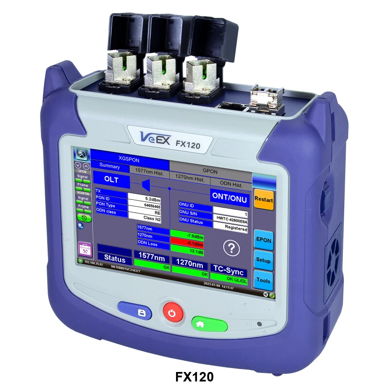 FX120 Series | VeEX Inc. | The Verification EXperts FX120 Series | VeEX Inc. | The Verification EXperts